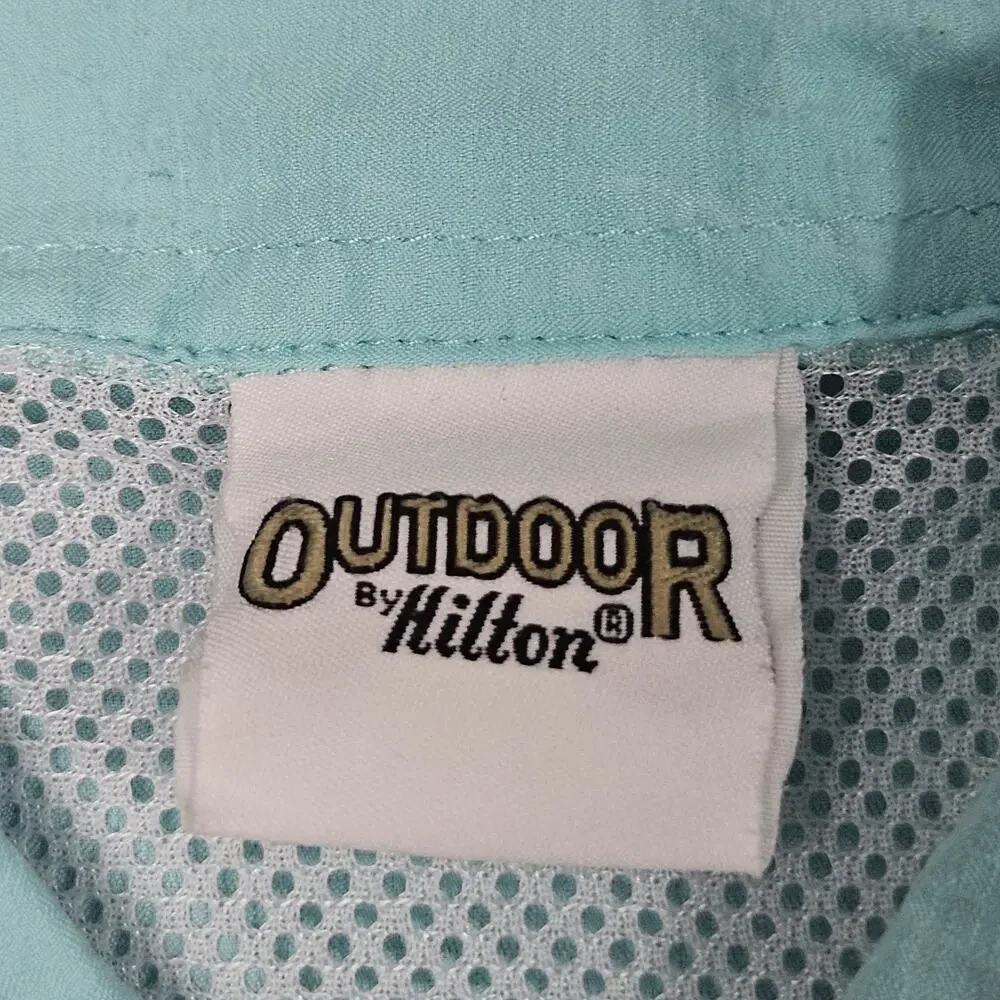 Excelsior Brewing Performance Fishing Shirt Medium Minnesota Beer Outdoor Hilton - Picture 4 of 7